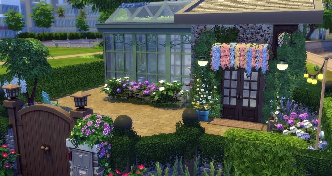Sims 4 Sidonie house at Studio Sims Creation