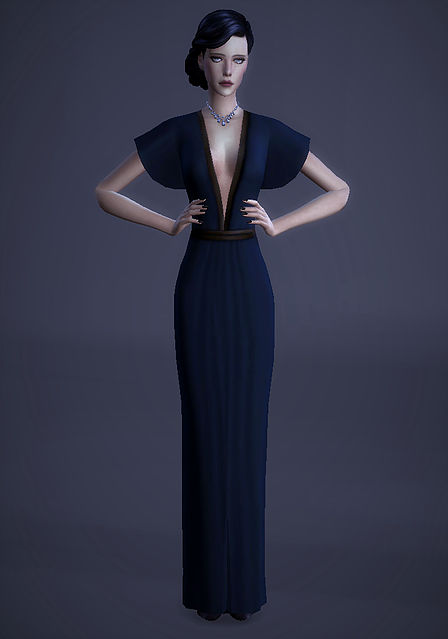 Sims 4 Vesper Gown at Magnolian Farewell