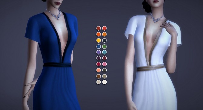 Sims 4 Vesper Gown at Magnolian Farewell