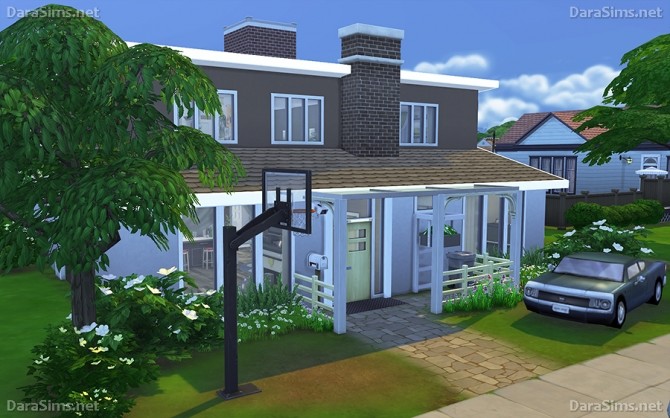 Sims 4 Family Corner House at Dara Sims