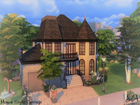 Manor Style Cottage by silentapprentice at TSR