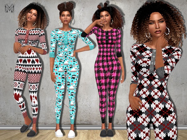Sims 4 MP One Piece PJ N1 by MartyP at TSR