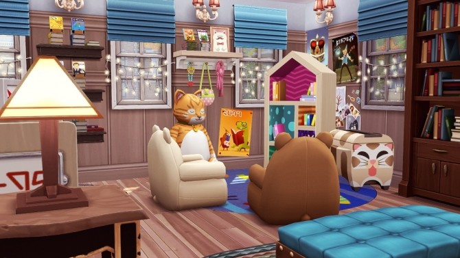 Sims 4 Cat’s Corner at Jenba Sims