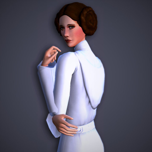 Leia Organa Sim at Magnolian Farewell » Sims 4 Updates