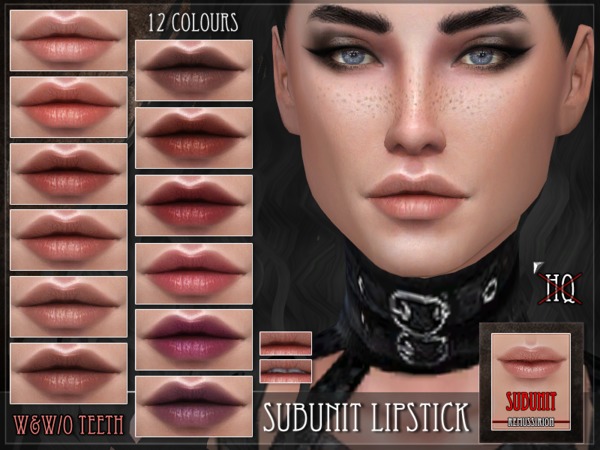 Sims 4 Subunit Lipstick by RemusSirion at TSR