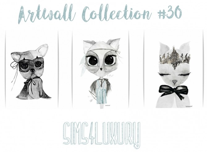 Sims 4 Artwall Collection #30 at Sims4 Luxury