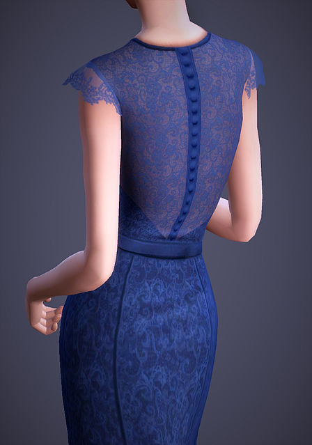 Sims 4 Seraphina Dress at Magnolian Farewell