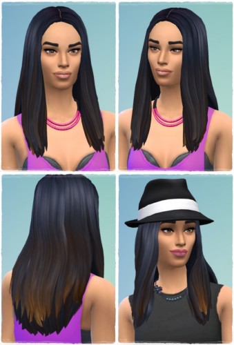 Long Straight High Hair Line At Birksches Sims Blog » Sims 4 Updates