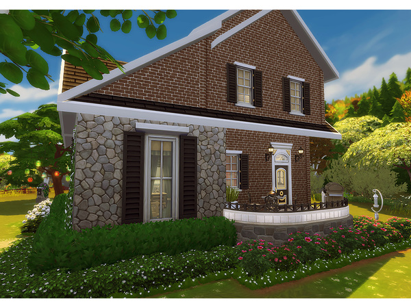 Sims 4 Wimbley house by Degera at TSR