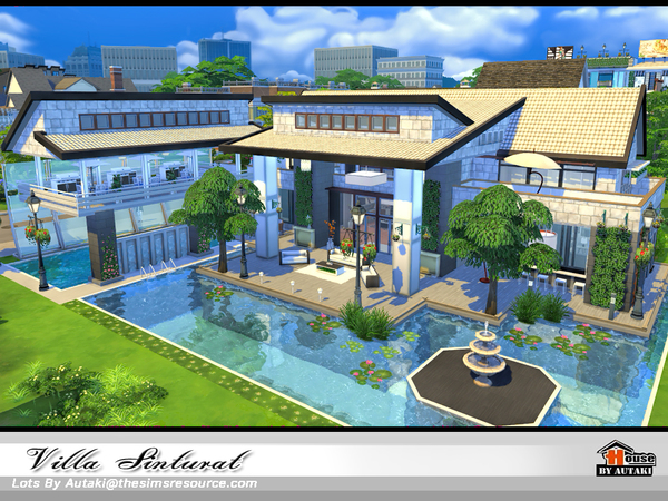 Sims 4 Villa Sinturat by autaki at TSR