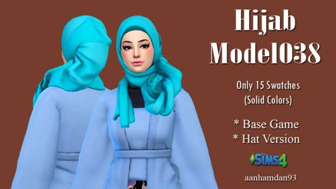 Sims 4 Hijab Model038 & Vida Collections at Aan Hamdan Simmer93