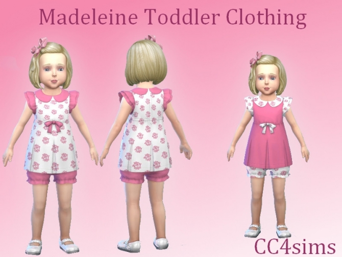 Madeleine outfit T by Christine at CC4Sims » Sims 4 Updates