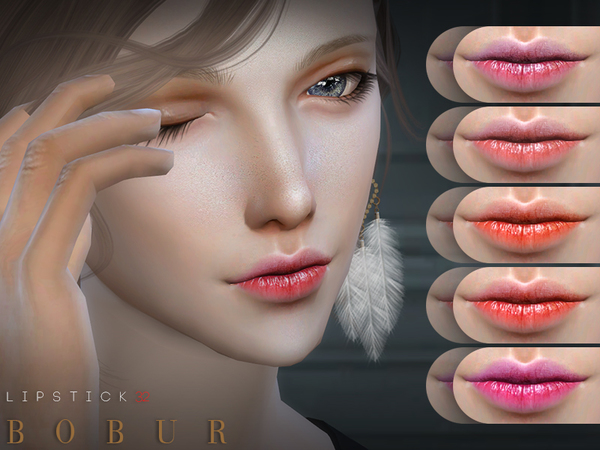 Sims 4 Lipstick 32 by Bobur3 at TSR