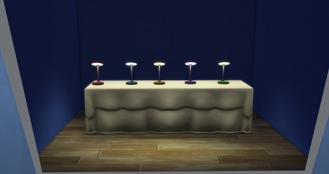 Sims 4 Juiced Desk Lamp by darkdatatrc at Mod The Sims