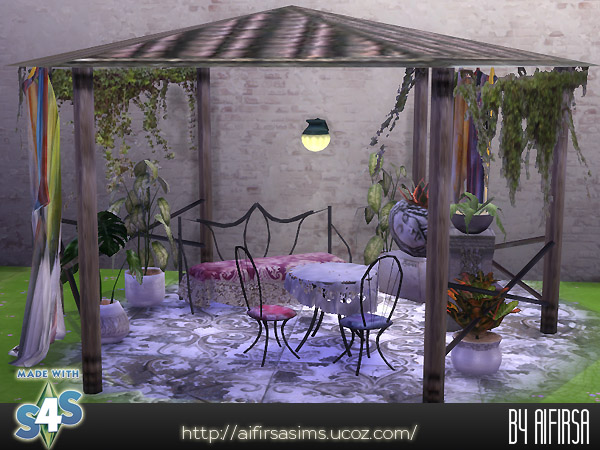 Sims 4 Garden set at Aifirsa