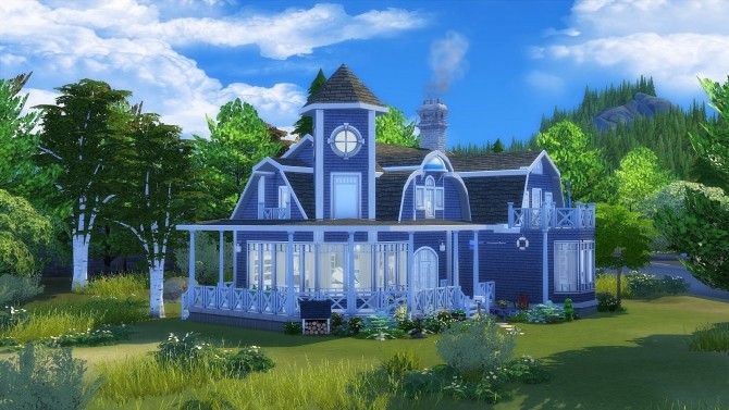 Sims 4 Shingle Home at Frau Engel