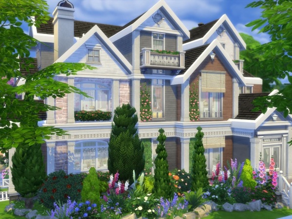 Sims 4 Big Family Home by melly20x at TSR