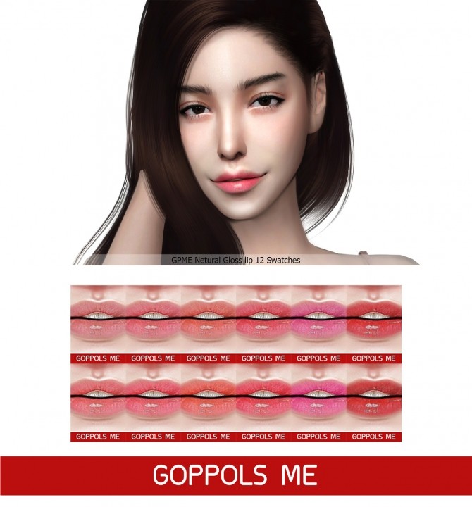 Sims 4 Natural Gloss lip at GOPPOLS Me