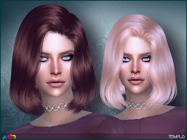 Sims 4 Tempus Hair by Anto at TSR
