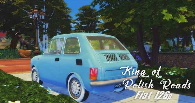 Sims 4 King Of Polish Roads Fiat 126p at Pyszny Design