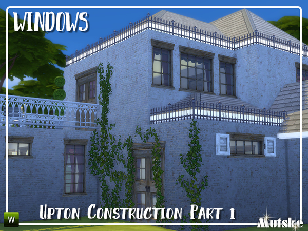 Sims 4 Upton Construction set part 1 by mutske at TSR