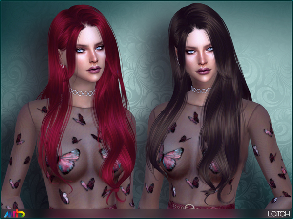 Sims 4 Latch Hair by Anto at TSR