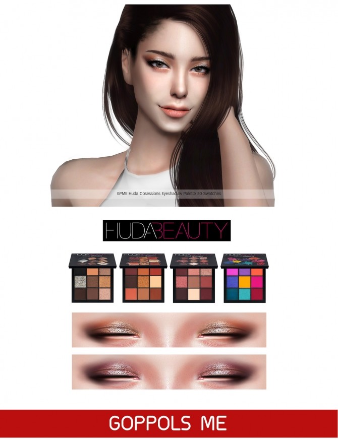 Sims 4 Obsessions Eyeshadow Palette at GOPPOLS Me