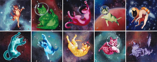 Sims 4 Cats In Space Paintings at Tukete