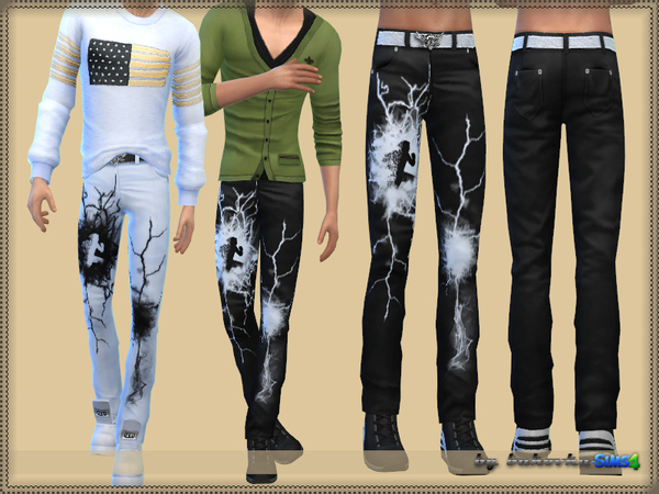 Sims 4 Pants Energy by bukovka at TSR