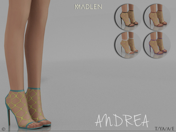 Sims 4 Madlen Andrea Shoes by MJ95 at TSR