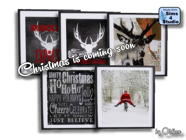 Sims 4 Christmas is coming soon pictures by Oldbox at All 4 Sims