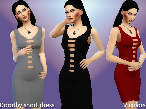 Sims 4 Dorothy Dress by Sharareh at TSR