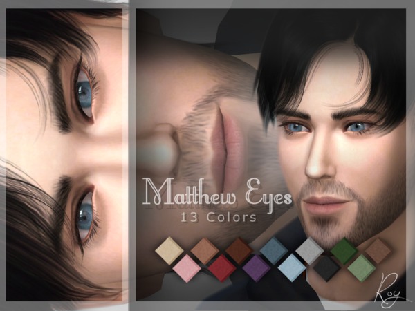 Sims 4 Matthew Eyes by RoyIMVU at TSR