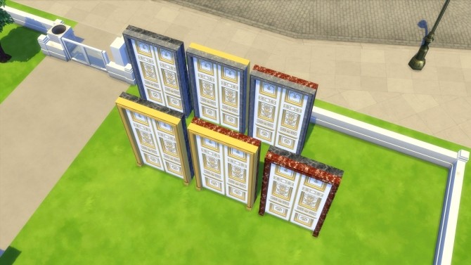 Sims 4 Grands Appartements Double Door by TheJim07 at Mod The Sims