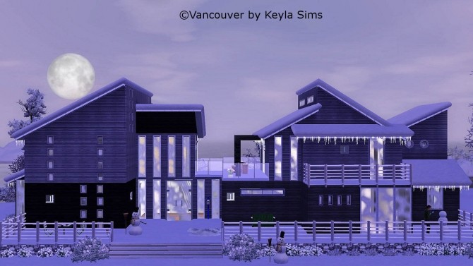 Sims 4 Vancouver House at Keyla Sims