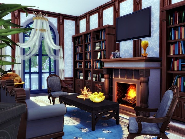 Sims 4 Diana house by marychabb at TSR