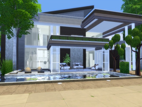 Sims 4 Odelia house by Suzz86 at TSR