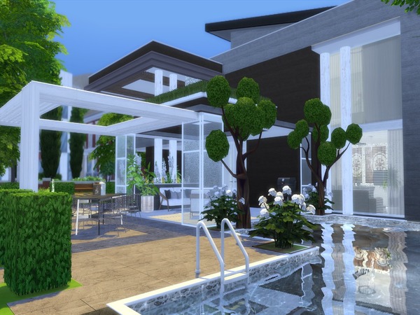Sims 4 Odelia house by Suzz86 at TSR