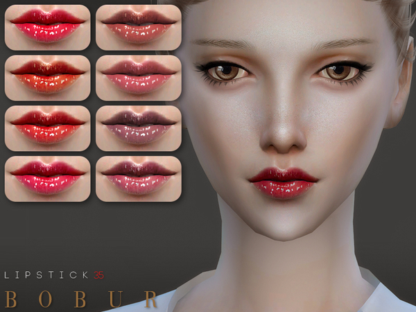 Sims 4 Lipstick 35 by Bobur3 at TSR