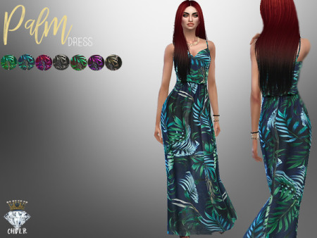 Palm Dress by MadameChvlr at TSR