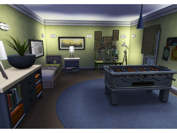 Sims 4 Wimbley house by Degera at TSR