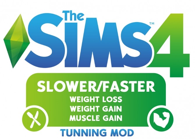 Sims 4 Faster/Slower weight loss, weight and muscle gain by mrccl98 at Mod The Sims