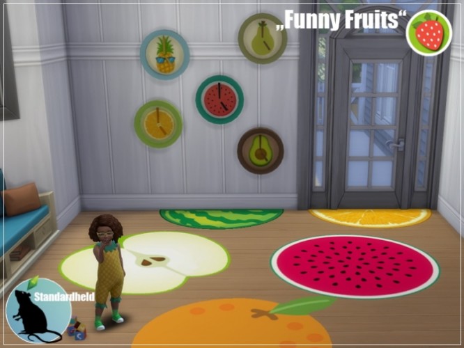 Funny Fruits set by Standardheld at » Sims 4 Updates