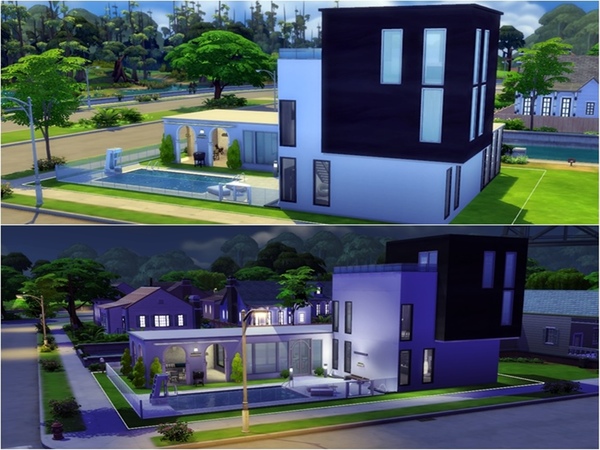 Sims 4 Modern Dream House by Deeuts at TSR