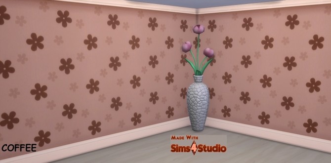 Sims 4 Flower Child Wallpaper 12 Recolours by wendy35pearly at Mod The Sims