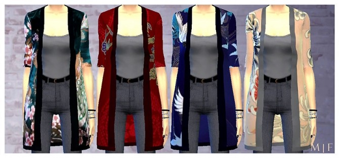 Sims 4 Kimono Jacket at Magnolian Farewell