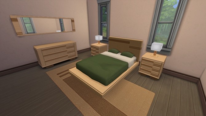 Sims 4 Luxury Bedroom from TS2 by TheJim07 at Mod The Sims