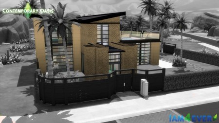 Contemporary Oasis (CC Free) by Iam4ever at Mod The Sims