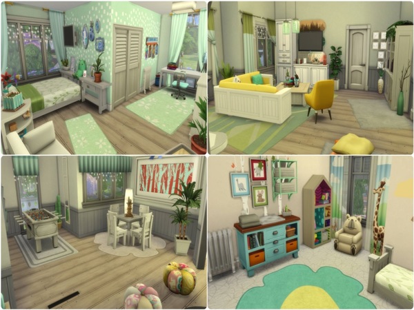 Sims 4 Big Family Home by melly20x at TSR