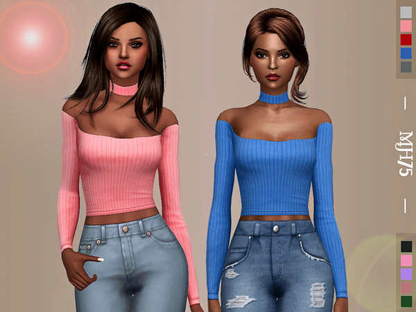 Sims 4 Saraleen Tops by Margeh 75 at TSR